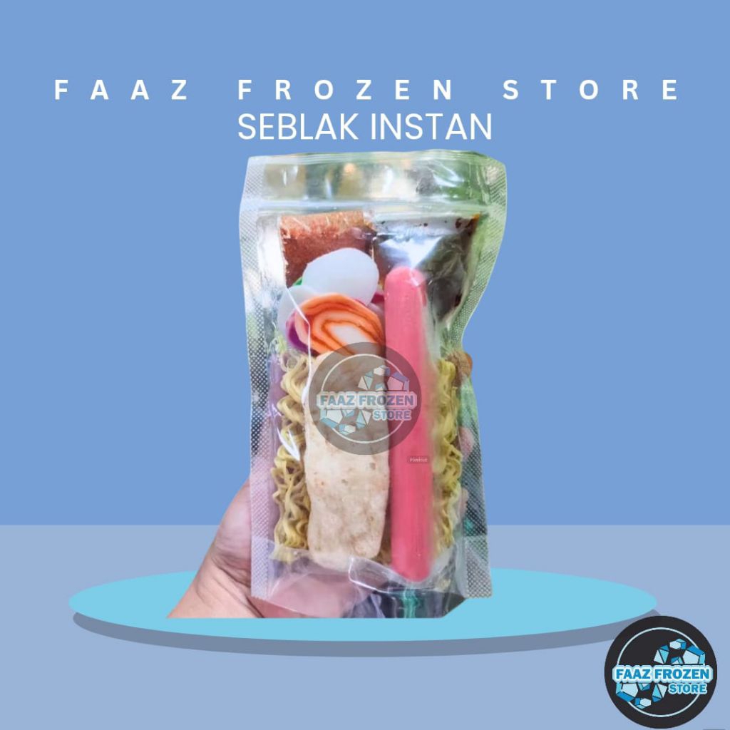 

Seblak instan bumbu basah