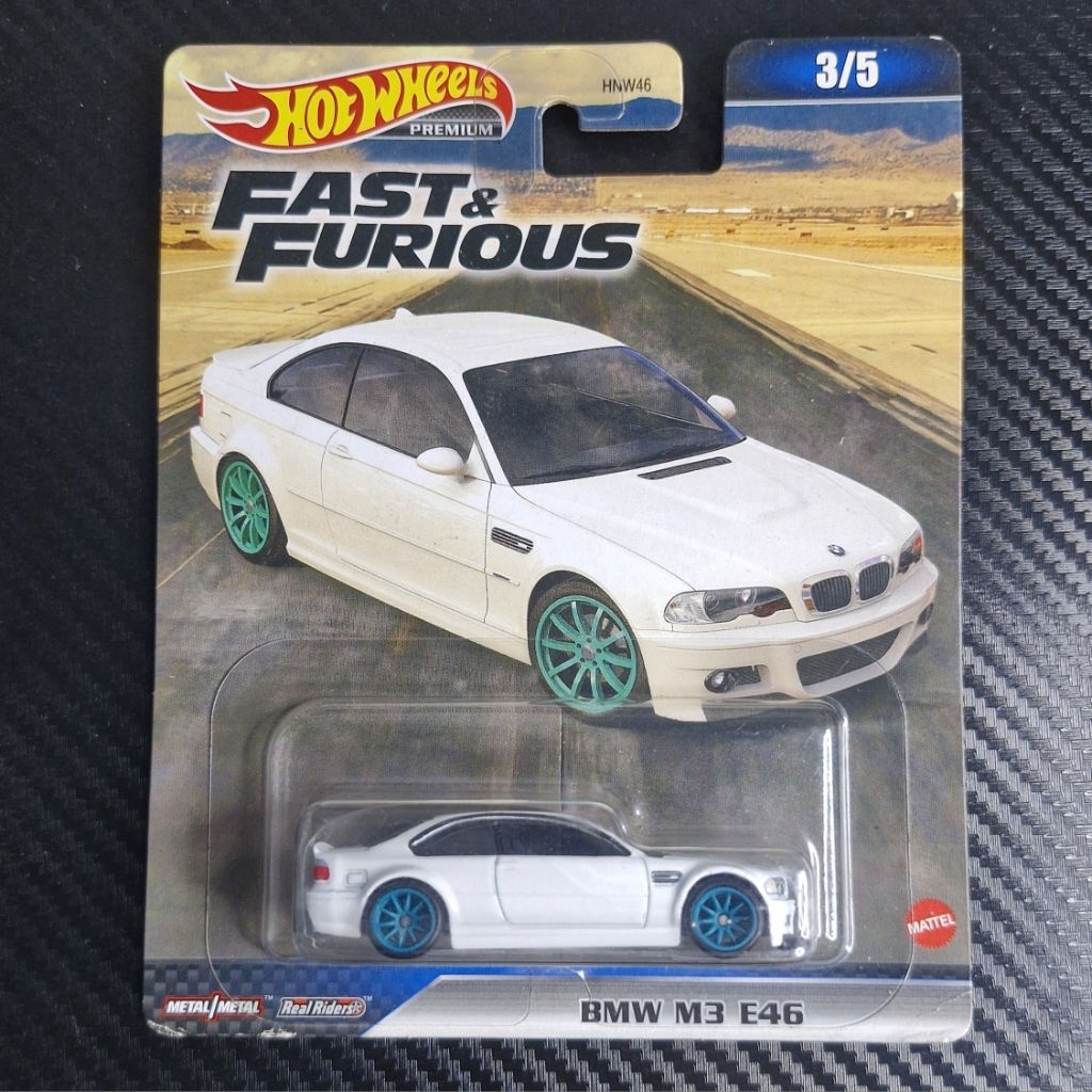 HOTWHEELS PREMIUM FAST & FURIOUS BMW M3 E46