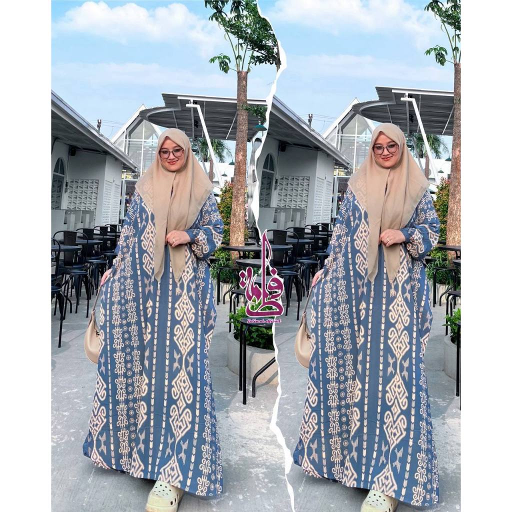 Gamis kaftan Joda Terbaru Kaftan abaya Lengan Panjang busui Resleting Jumbo Kaftan Daster Kekinian