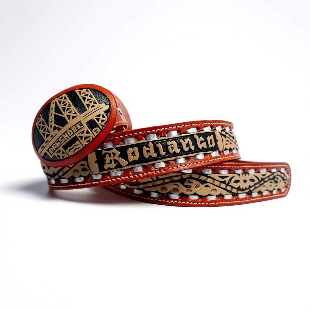 Sabuk kulit ukir nama / ikat pinggang kulit ukir  / gesper kulit ukir nama / pendeng kulit ukir / sa