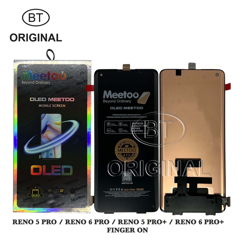 LCD FOR OPPO RENO 5 PRO 5G - RENO 6 PRO 5G - RENO 5 PRO PLUS - RENO 6 PRO PLUS  - FINGERPRINT ON - O