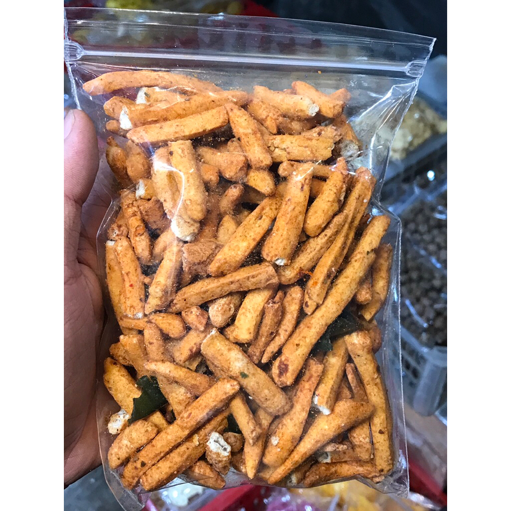 

Basreng Daun Jeruk Pedas/Original Asin Gurih