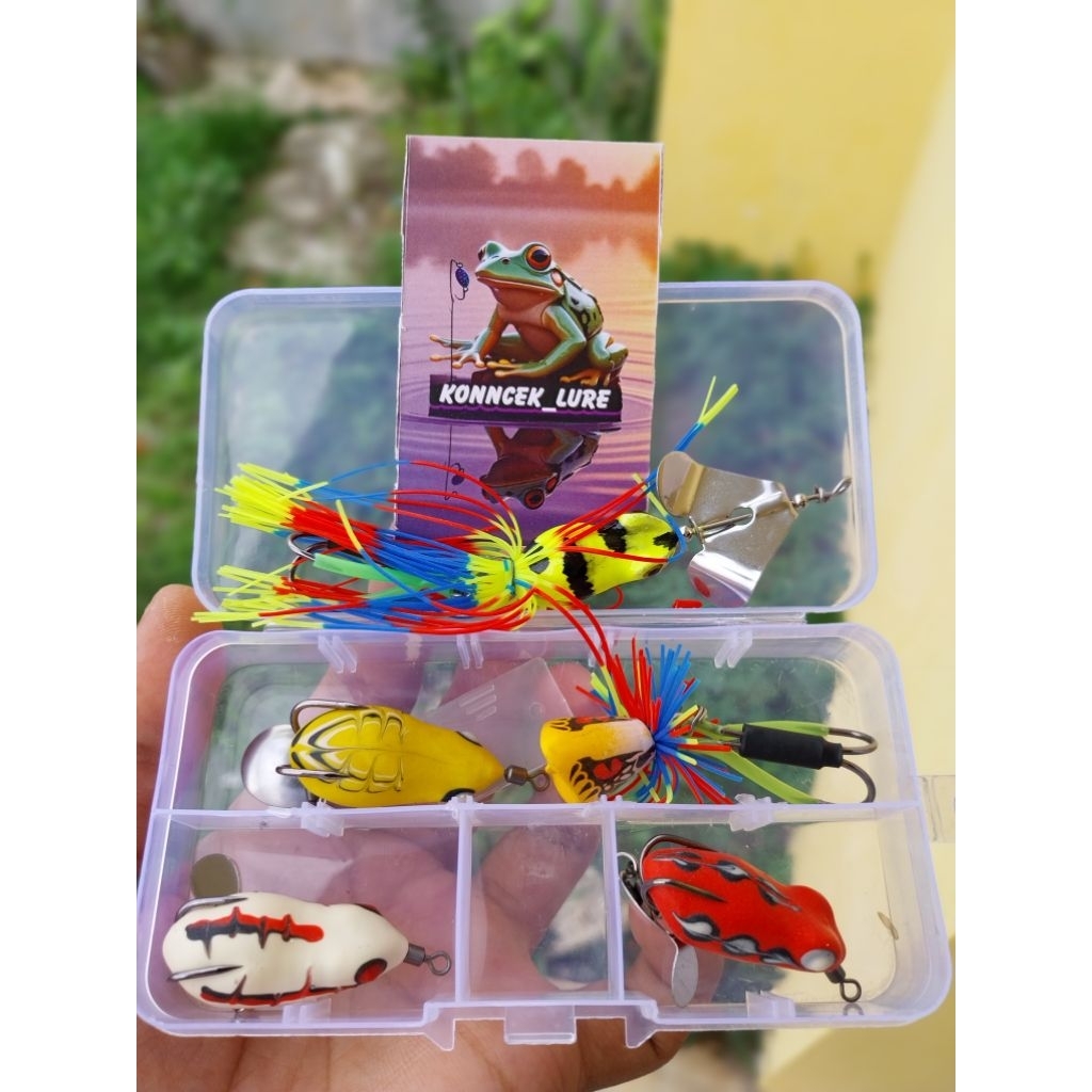 PAKET HEMAT LENGKAP ISI 5 PCS SOFROG , SLATER MINI DAN JAWS MINI