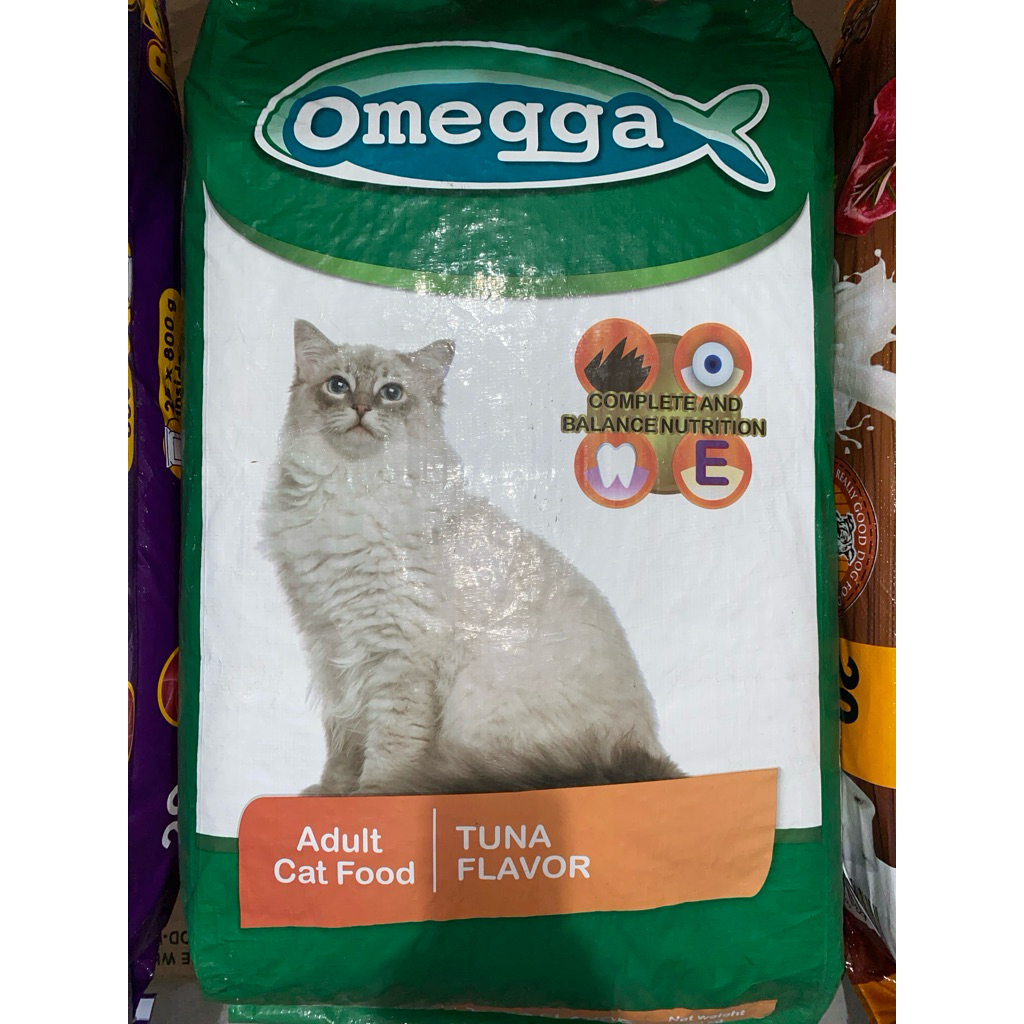 OMEGGA Cat Food 20kg rasa Tuna | Omega Makanan Kucing