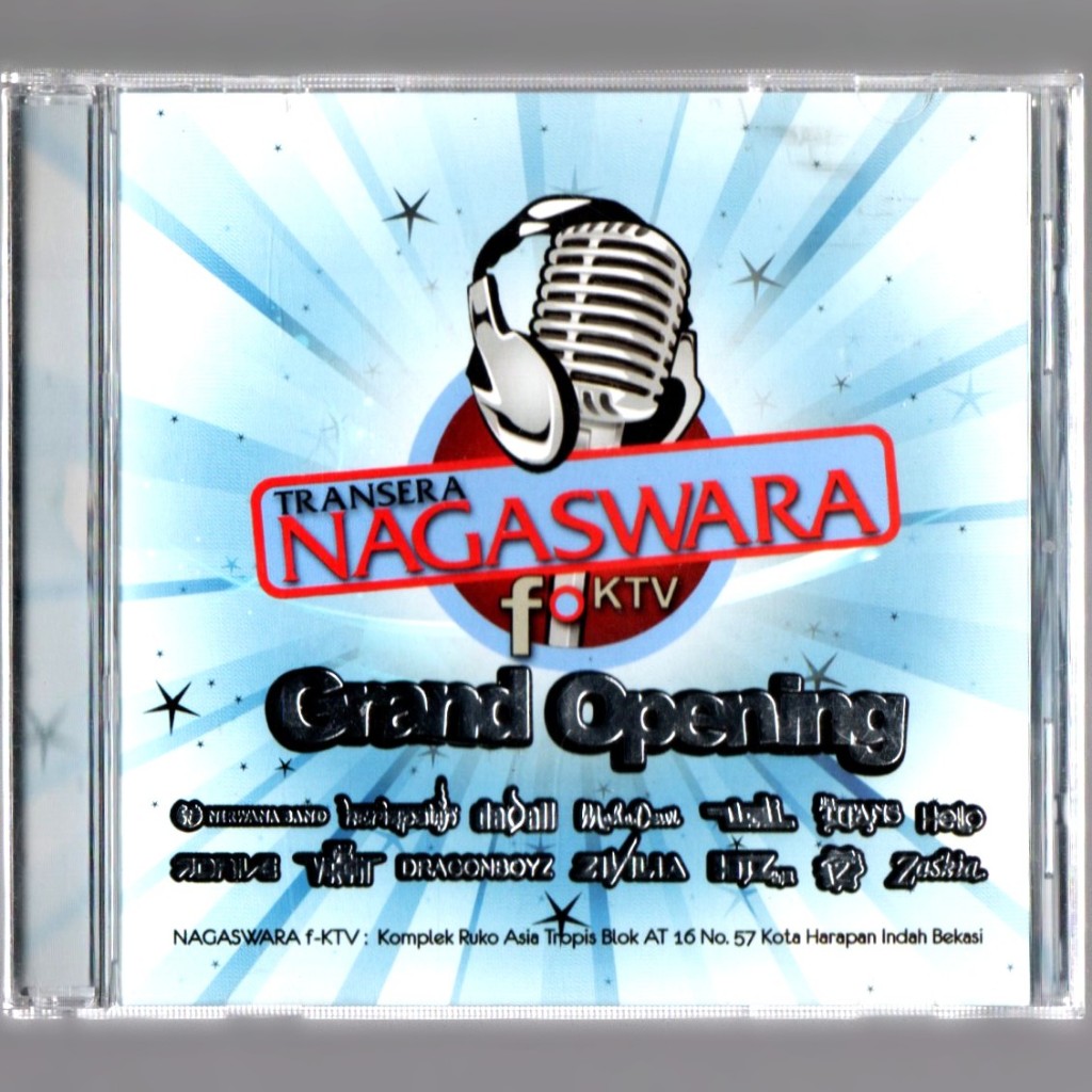 CD Kompilasi Indonesia - Transera Nagaswara Album Grand Opening - Tested