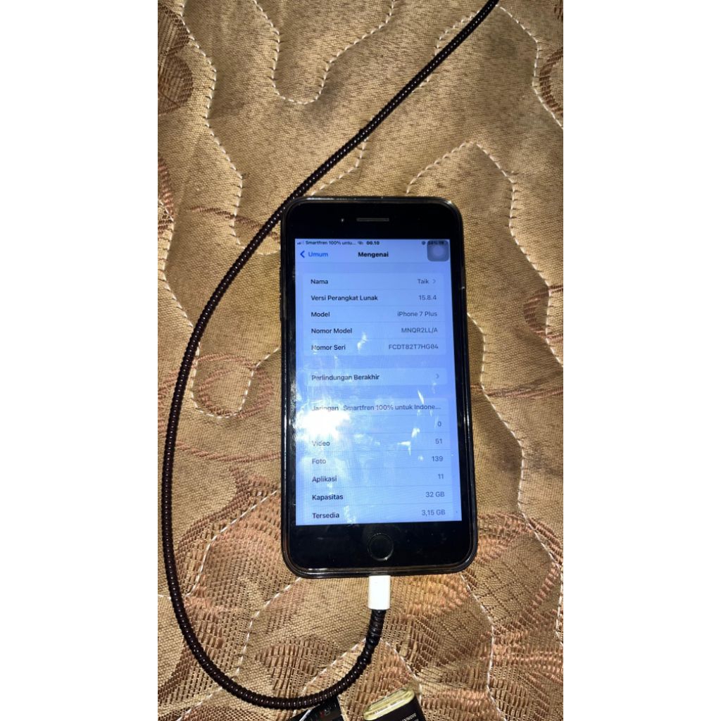 IPHONE 7 PLUS BEKAS INTER 32GB