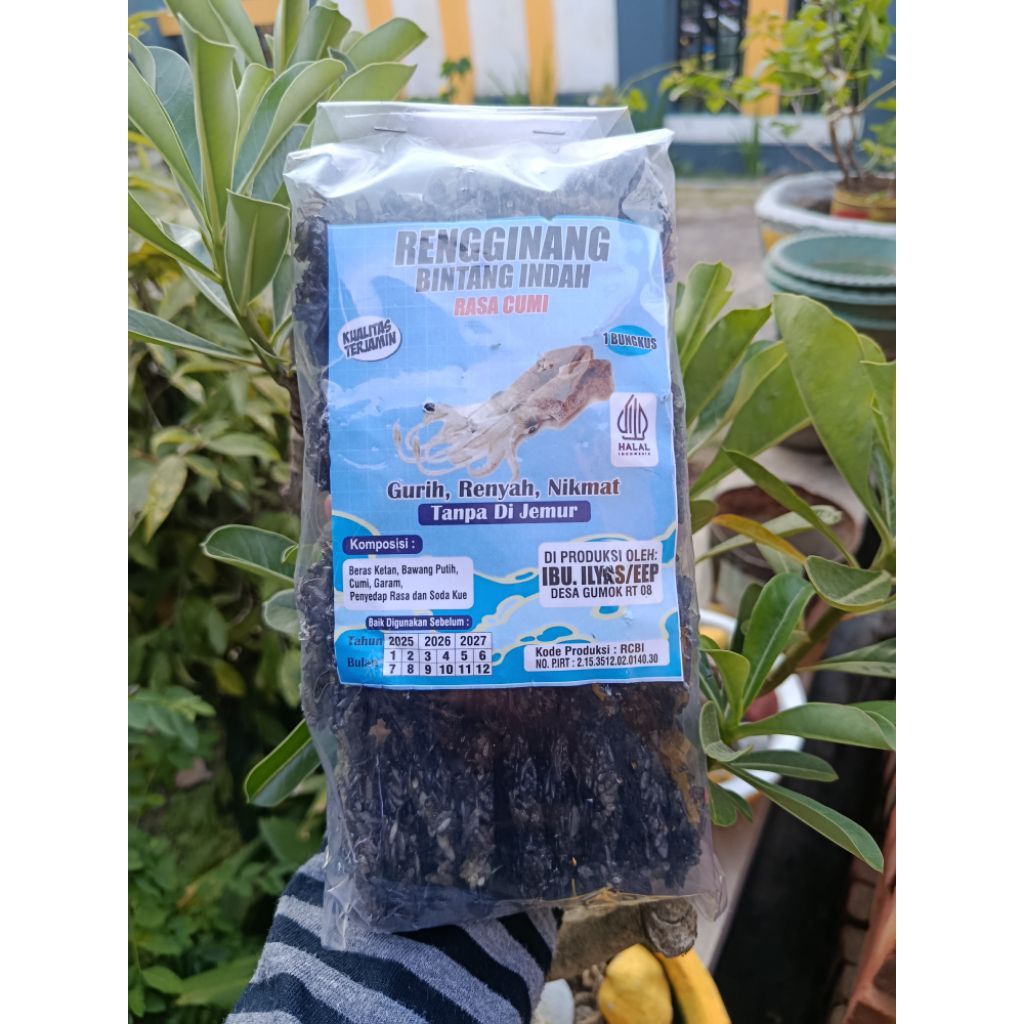 Rengginang Cumi bintang indah Situbondo