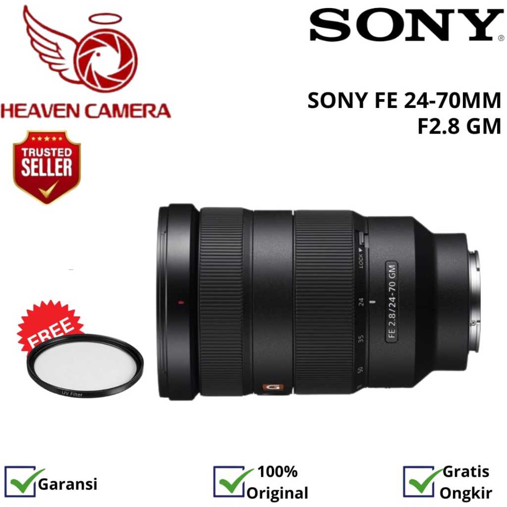 Sony FE 24-70mm f/2.8 GM / Lensa Sony 24-70mm GM