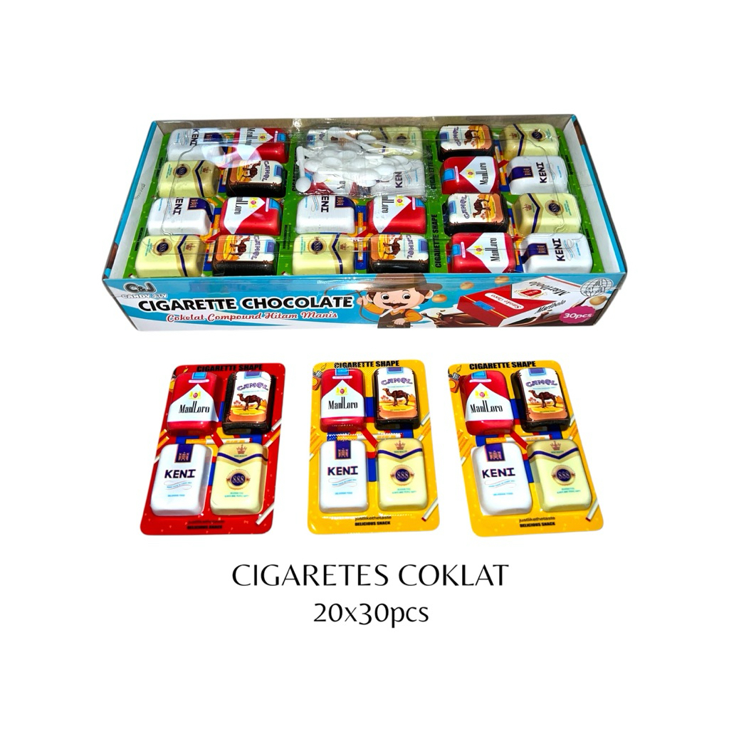 

PERMEN COKLAT CIGARETES 30PCS