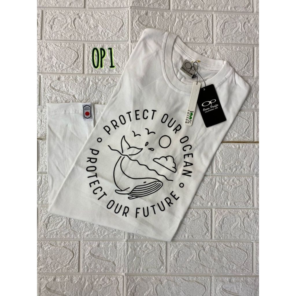 baju kaos pria ocean pasific terlaris original design katun combed 24s baju surfing distro