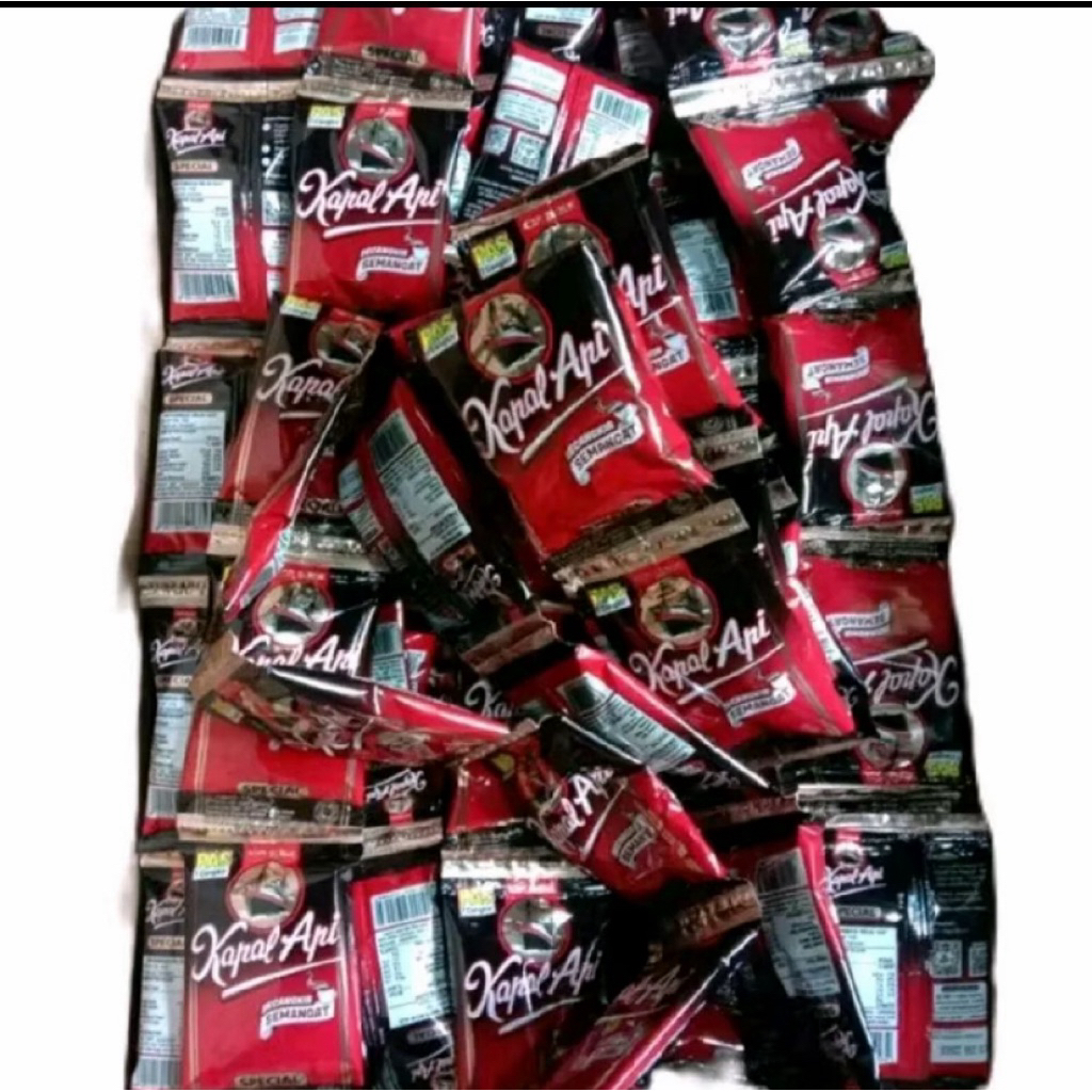 

Kopi Kapal Api Spesial Mini 6.5 Gram Tanpa Gula Nikmat