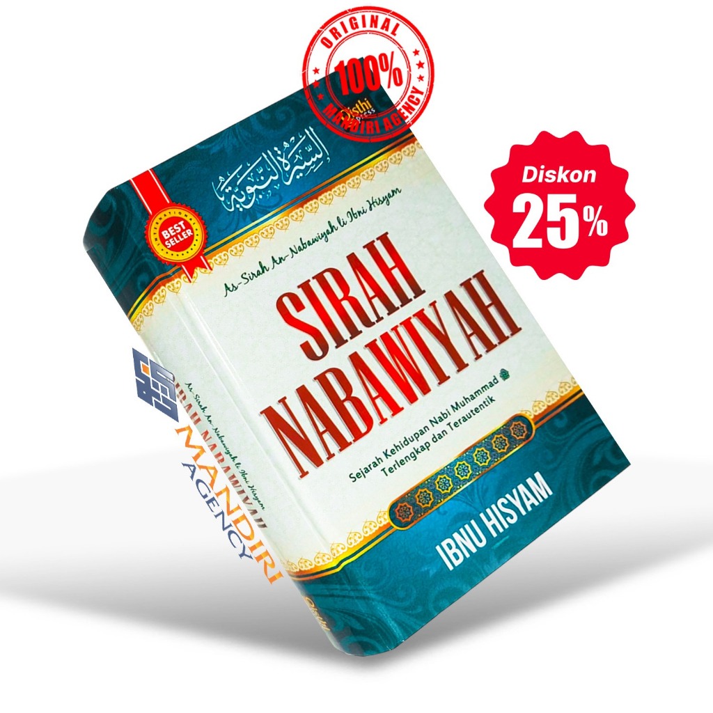 Sirah Nabawiyyah | Sejarah Kehidupan Nabi Muhammad Terlengkap (BEST SELLER) Ibnu Hisyam - Qisthi P