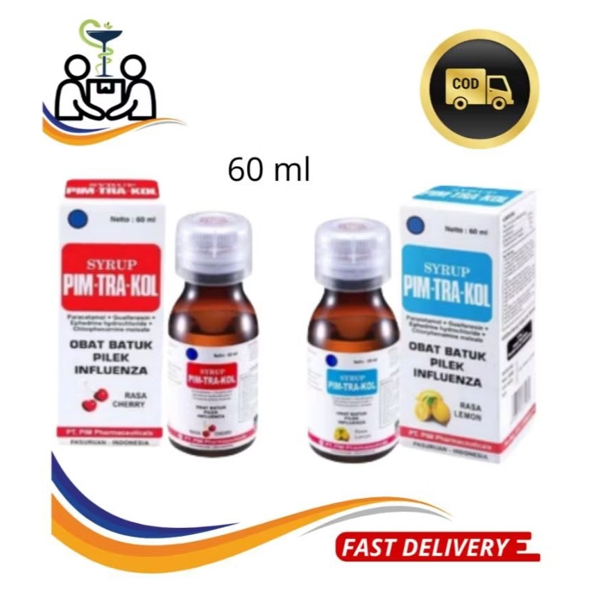 Pimtrakol - Obat pereda Demam,batuk & Pilek