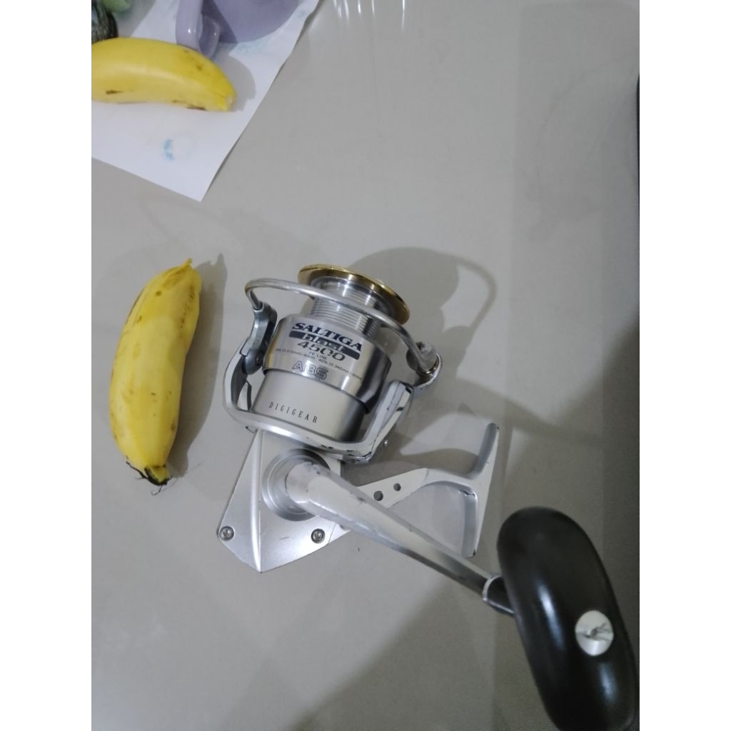 reel jdm badak daiwa saltiga blast 4500
