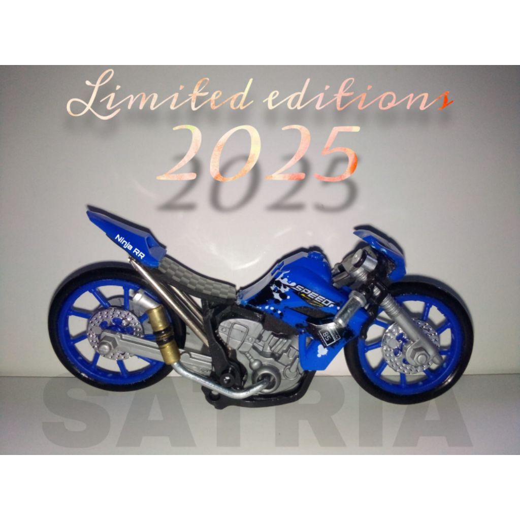 Miniatur motor drag NINJA RR INJEKSI 2025