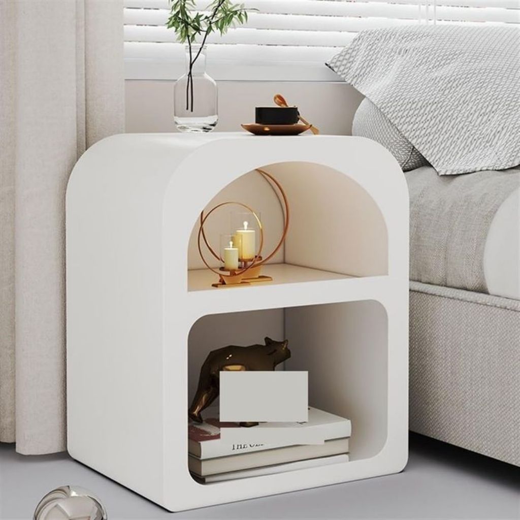 beside table meja kecil samping tempat tidur nakas minimalis modern kekinian Lemari Penyimpanan Lema