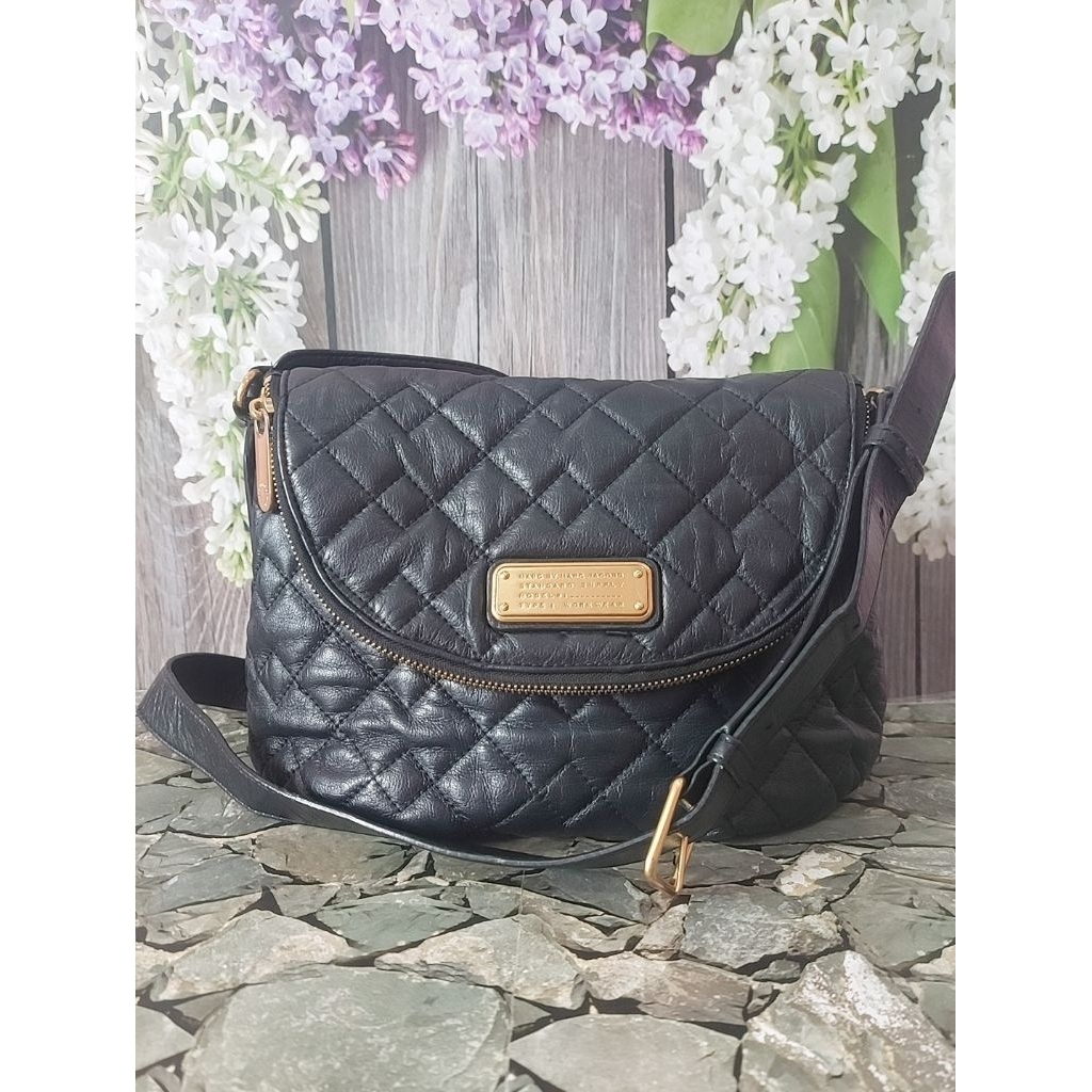 Shoulder Bag Black Marc Jacobs Leather