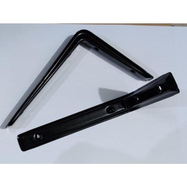 Siku Rak Dinding Besi Tebal Hitam SUPER 120 x 170 Per Pc GROSIR/Siku Rak Tebal Hitam / Siku Rak Teba