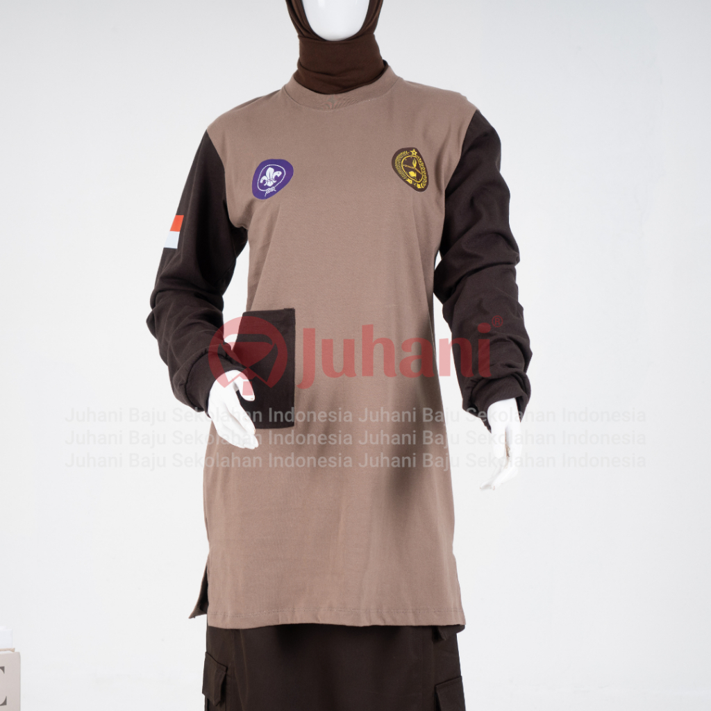 Kaos Pramuka Wanita Kaos Lapangan Pramuka Perempuan Tunik Pramuka Seragam Pramuka Wanita