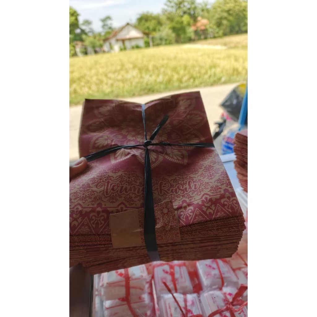PAPER BAG TAS KERTAS HAJATAN/TAS KERTAS BATIK (50pcs)