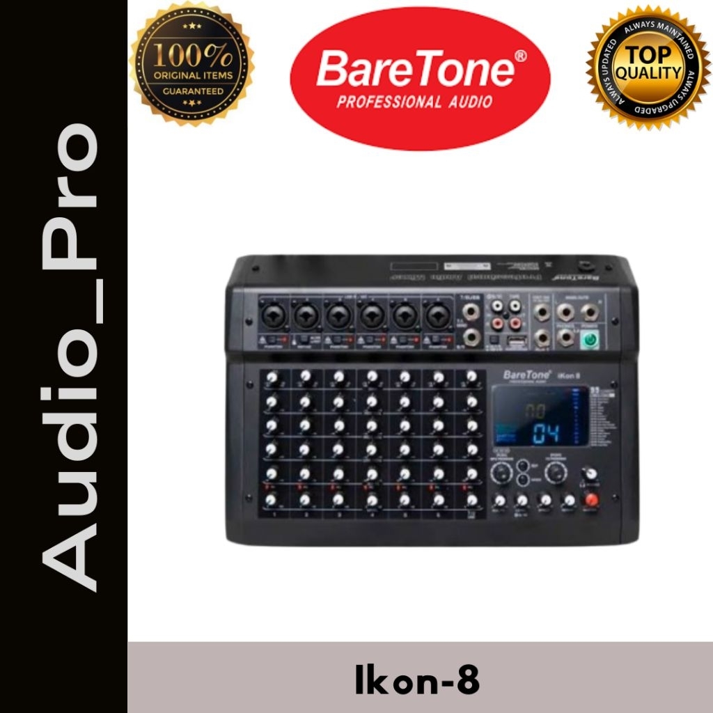 MIXER AUDIO BARETONE IKON 8