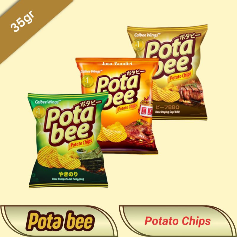 

Potabee Snack Kentang 35gr Seaweed BBQ Ayam Bakar (Bisa Instant Pengiriman)