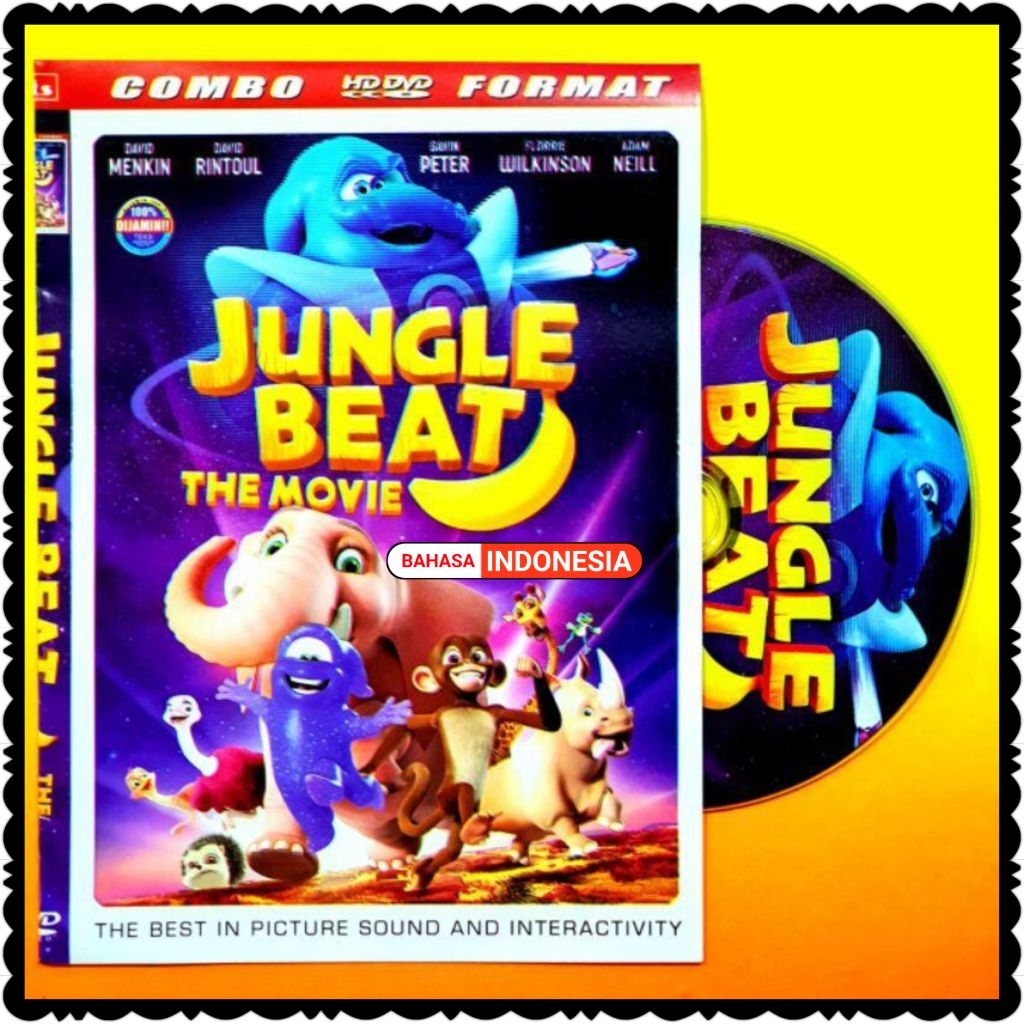 KASET KARTU BAHASA INDONESIA TERBARU JUNGLE BEAT THE MOVIE-KASET FILM ANAK ANAK KARTUNN ANIMASII TER