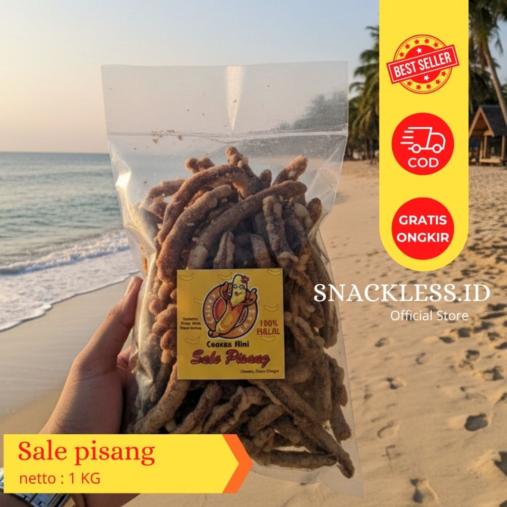 

Sale pisang jari premium Makanan Ringan tradisional 1KG