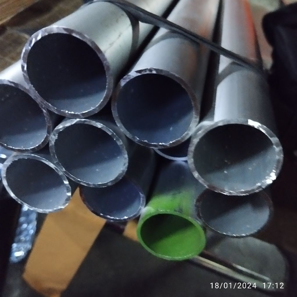 pipa aluminium 16mm tebal 1.5mm x 6mtr