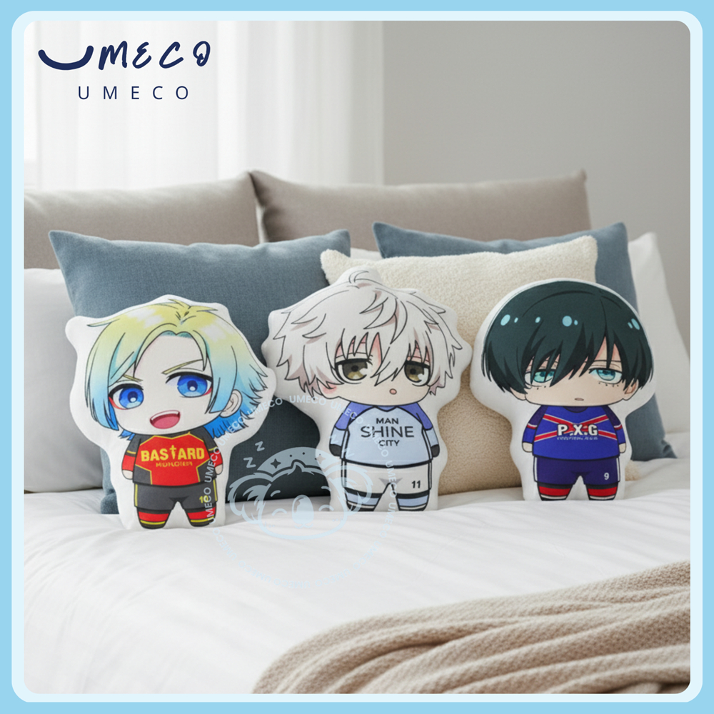 UMECO - Bantal Karakter Anime Blue Lock Size S | Plushie - U075