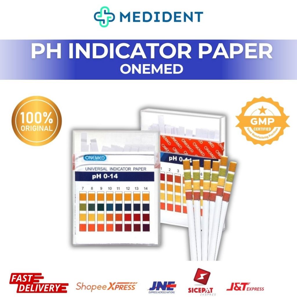 Kertas Pengukur PH  Asam Basa / PH Indicator Paper / Kertas Lakmus / Kertas PH