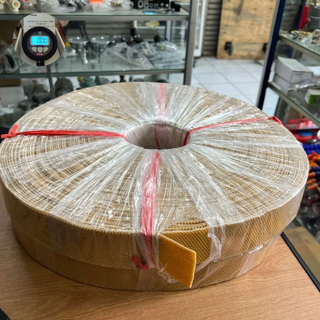 Kureha Rubber Strip Motif PING PONG  50mm x 3mm (50meter/roll)