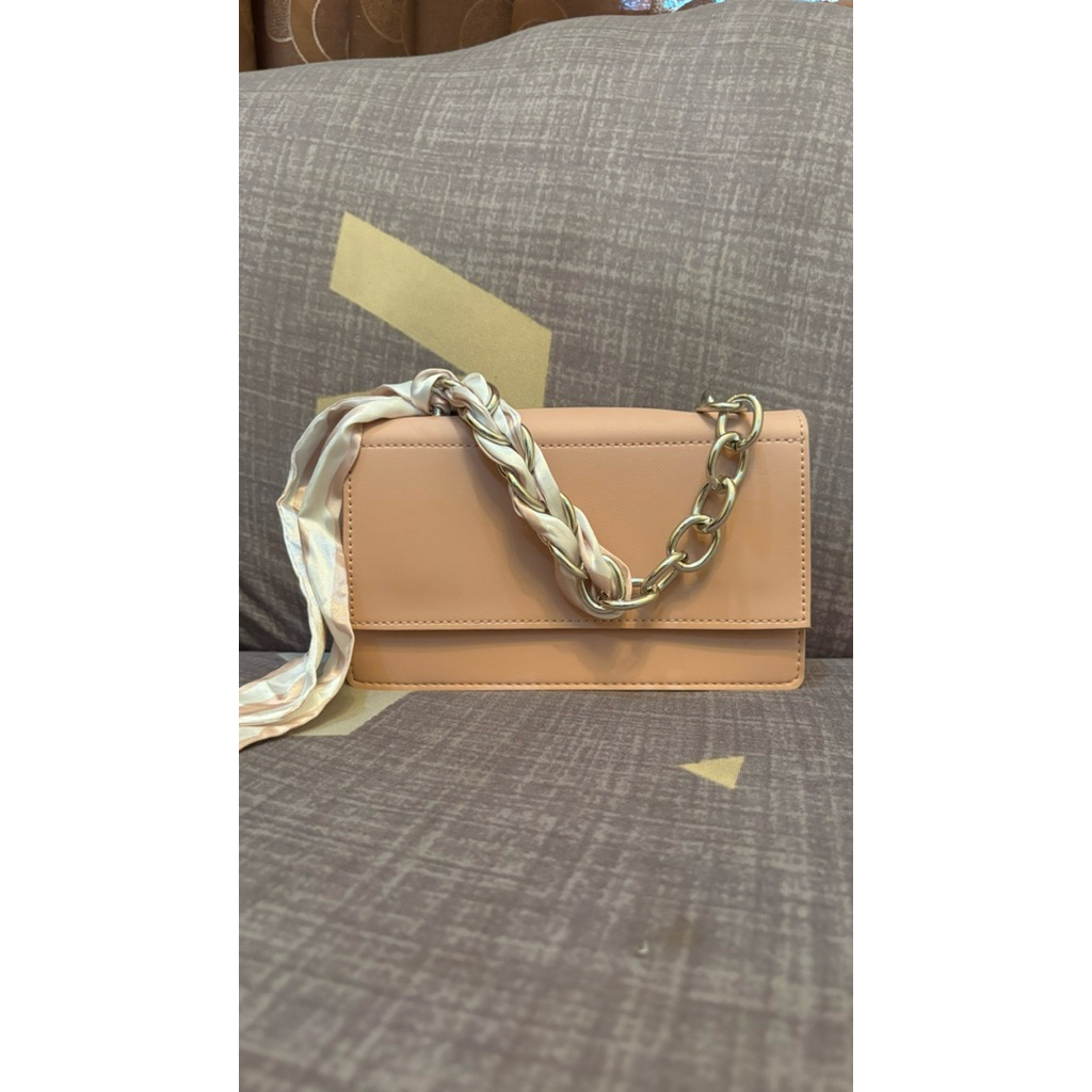 [PRELOVED] Tas Selempang wanita/ Tas Wanita Pink/ Tas Selempang/ Tas Miniso