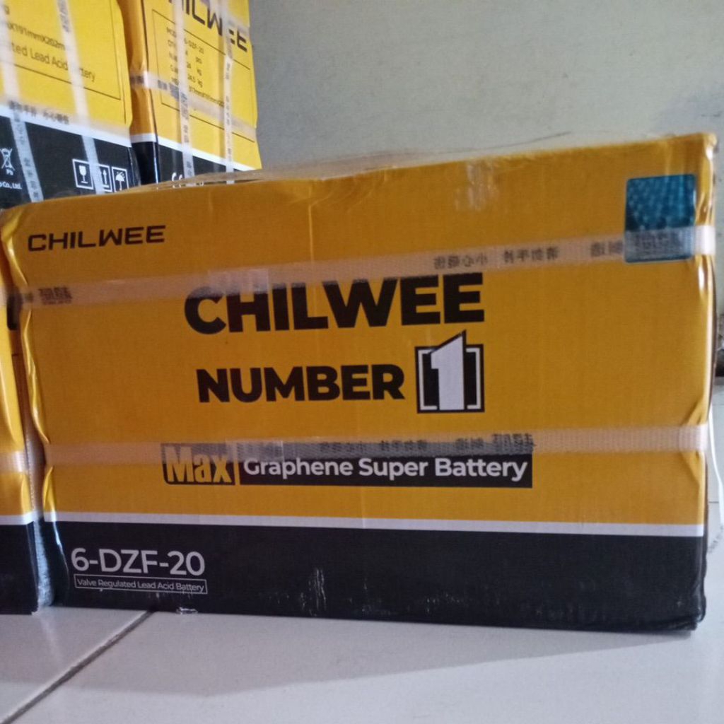 Aki Sepeda Listrik CHILWEE 6-DZF-20