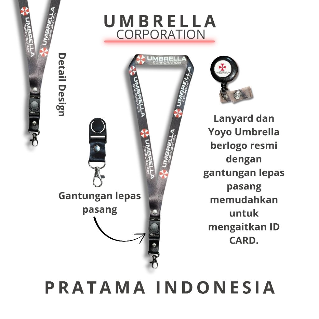 

Tali Lanyard Umbrella Corporation terbaru stok melimpah termurah di Shope