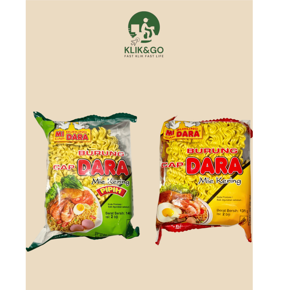 Mie Burung Dara Mie Kering