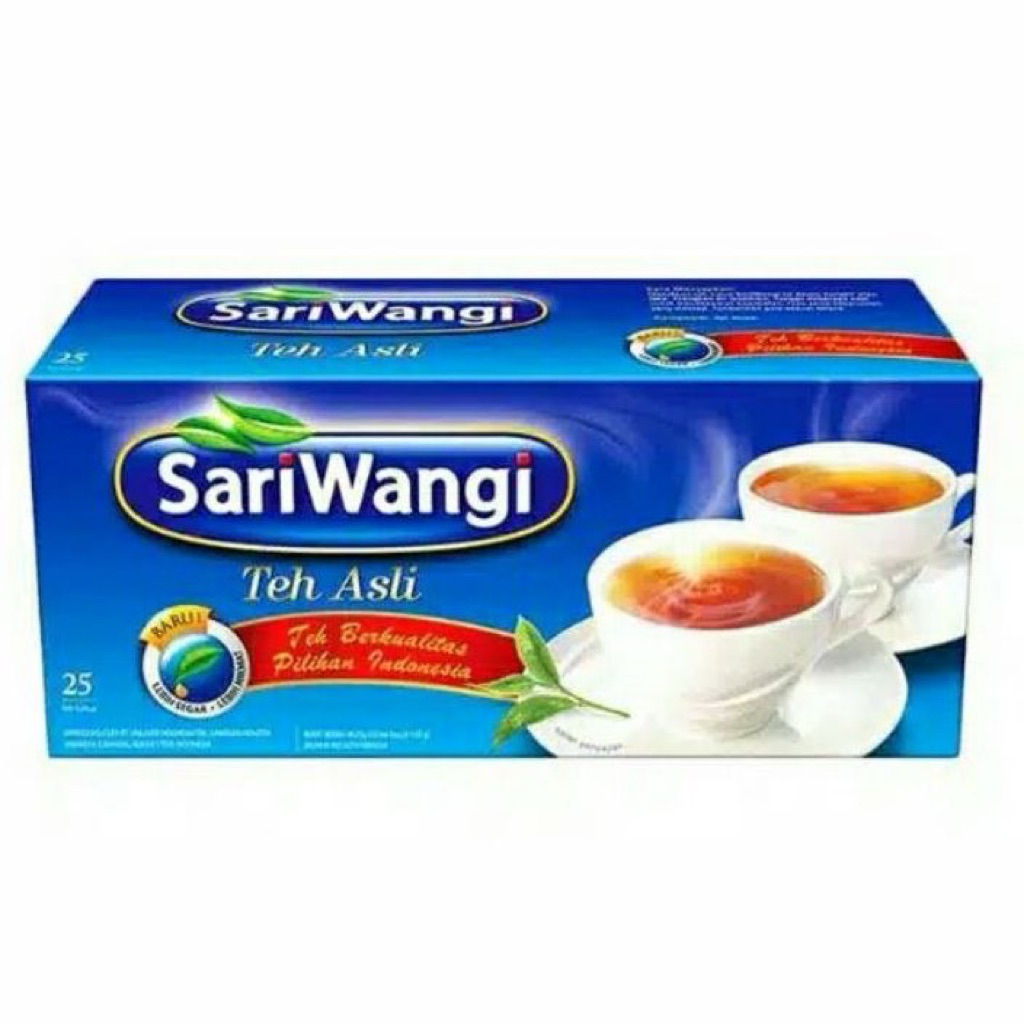 

Teh SariWangi isi 25 kantong