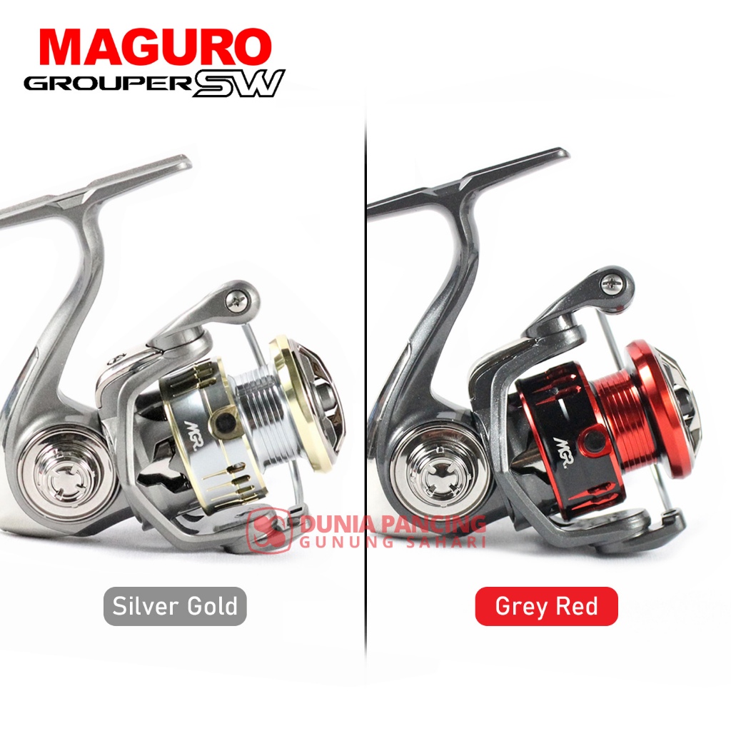 Reel Spinning Maguro Grouper SW 500 | 800 | Casting | Ultralight