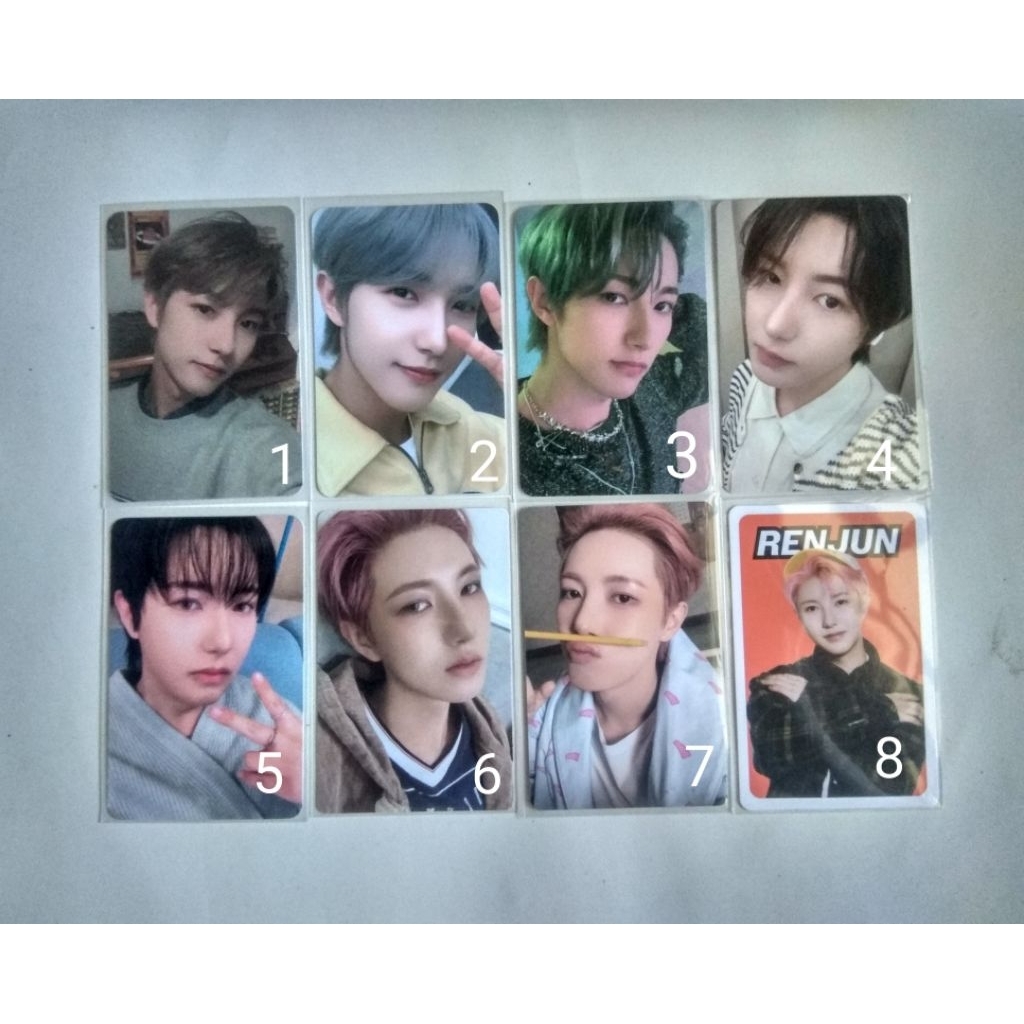 || Photocard OFFICIAL RENJUN Nct Dream || Renjun kihno resonance past everline istj licky draw ld sp