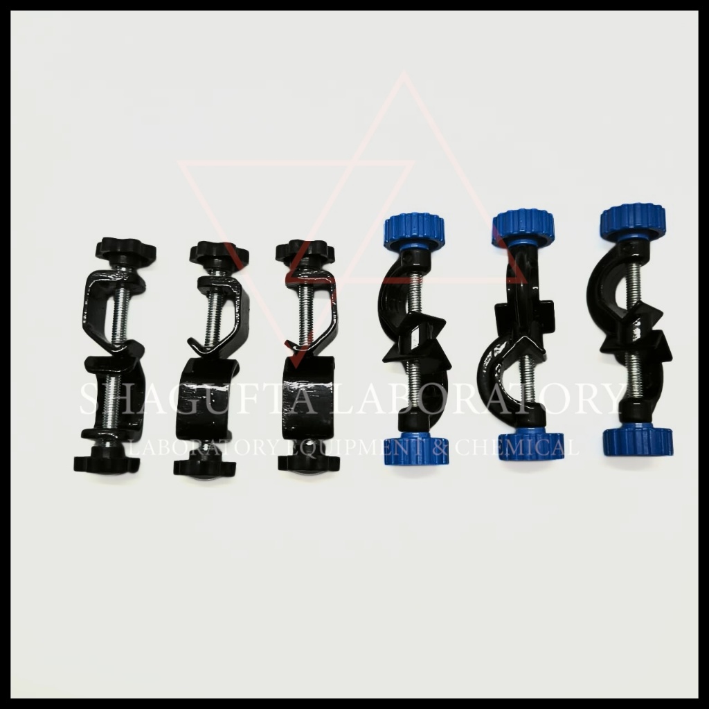 Klem Bosshead Laboratorium – Bosshead Clamp Universal Stand Statif – Penjepit Batang Statif Penahan 