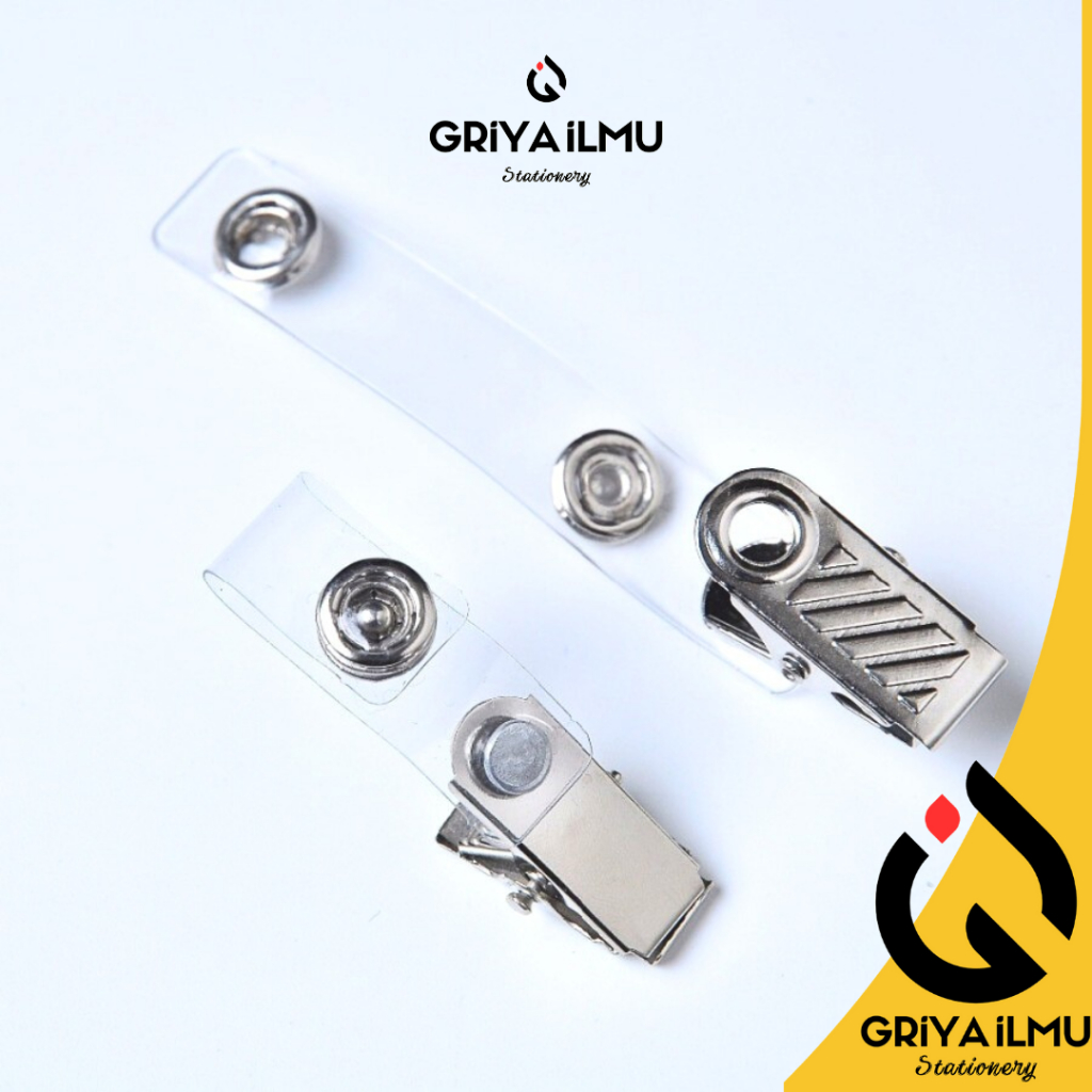 

Klip Id Card Holder/Jepit Id Card dan Name Tage (035025)