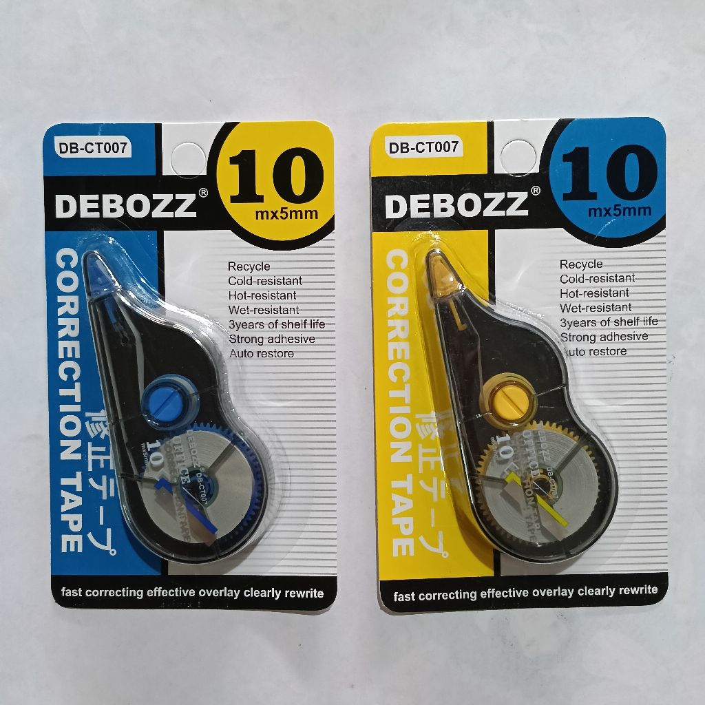 

TIP X ROLL / TIP EX KERTAS DEBOZZ DB-CT 007