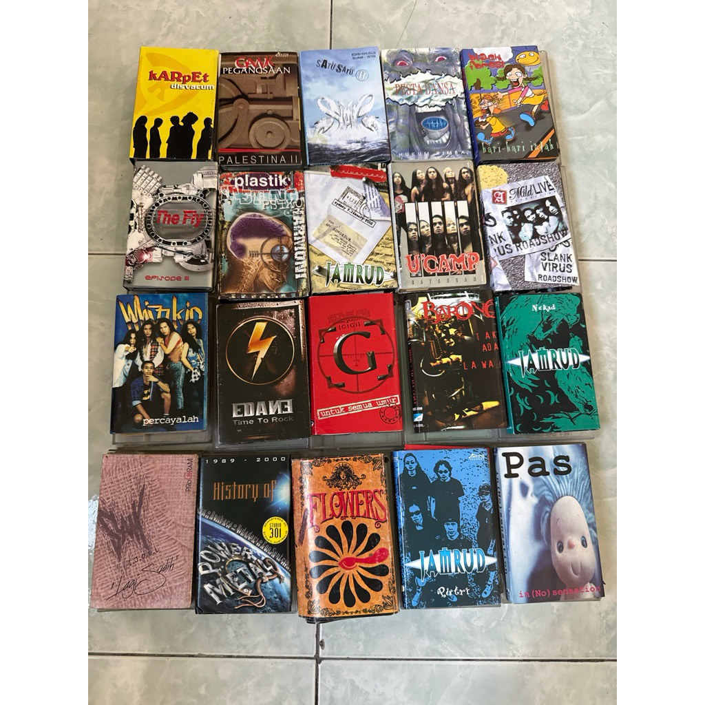 kaset pita rock Indonesia