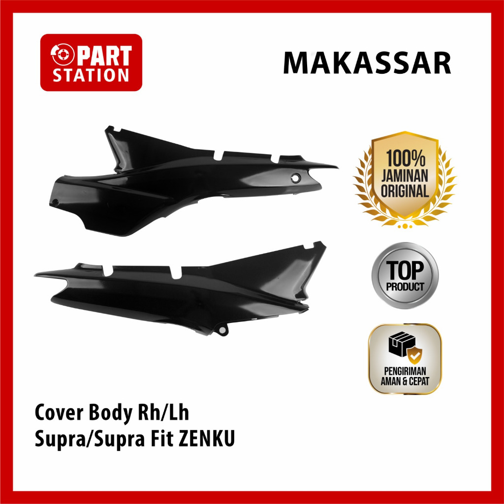 ZENKU COVER BODY RH/LH SUPRA/SUPRA FIT 64340/64330-KEV-880FMB