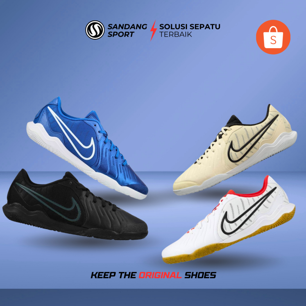SEPATU FUTSAL NIKE TIEMPO LEGEND 10 ACADEMY IC ORIGINAL