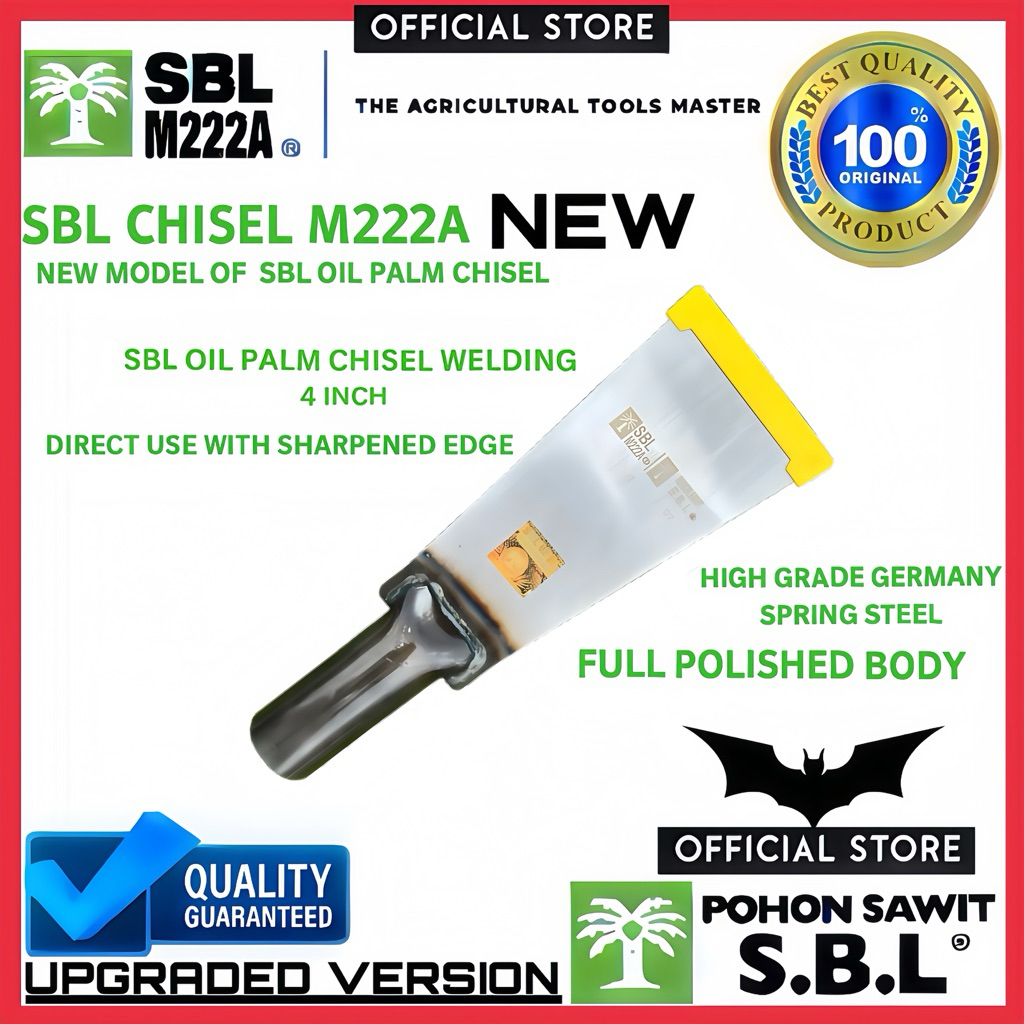DODOS SBL M222A ORIGINAL UKURAN 4 INCHI TERBARU | SBL CHISEL M222A ORIGINAL | DODOS SBL M222A ORIGIN