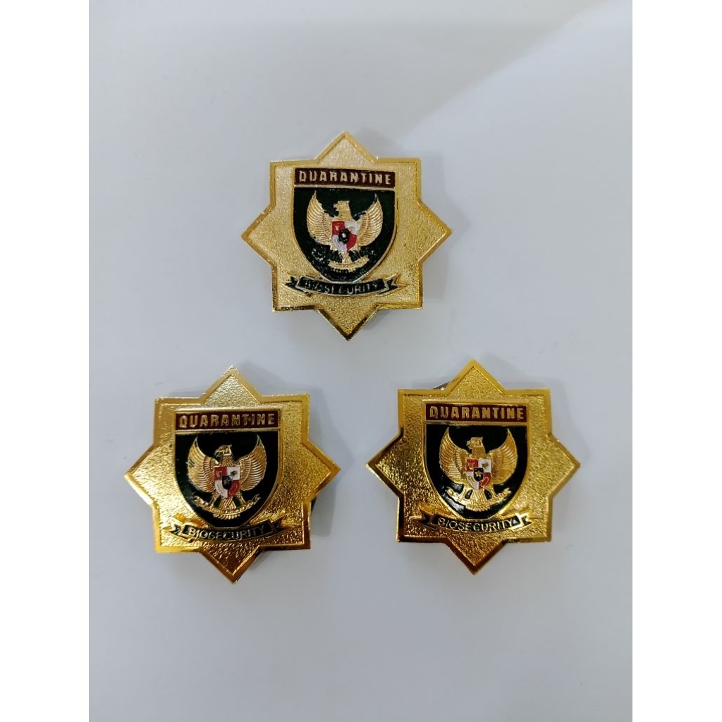 Pin Kuningan Bio Security Magnet