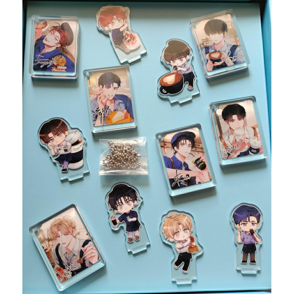 Debut or die dmj merch demotjuk Ediya cofee x debut or die goods testar dmj manhwa park moondae lent