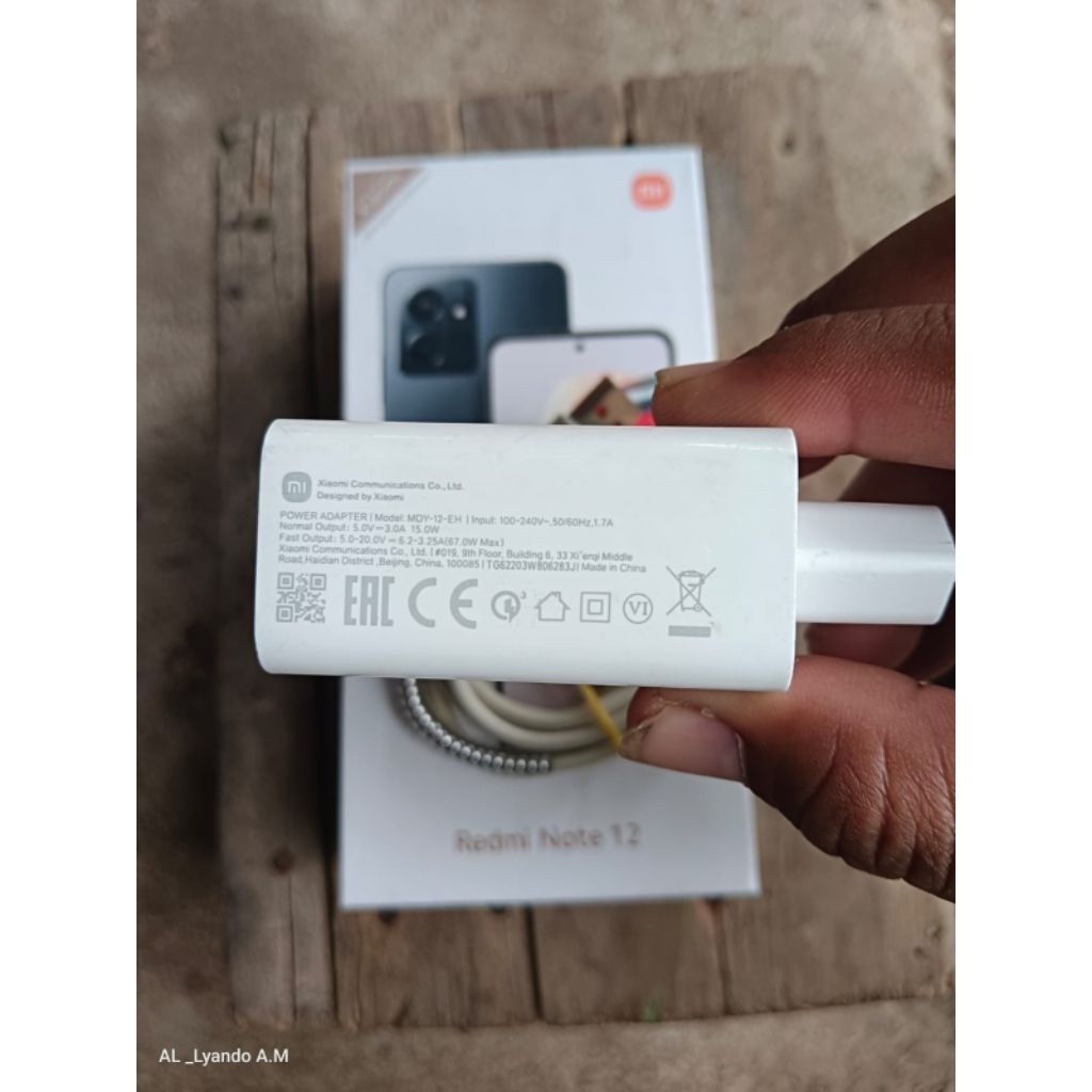 Carger original Redmi 11 Pro
