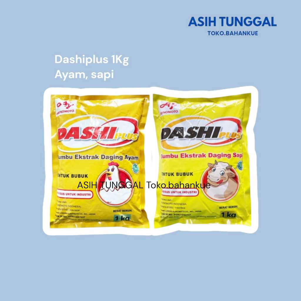 

DASHI Plus Kaldu Ayam & Sapi 1 Kg | Beli 2 Lebih Murah | Hemat | Bumbu Penyedap